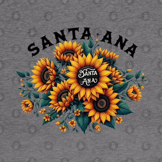 Santa Ana Sunflower by Americansports